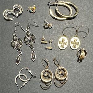 2.  Ten Pair Earring Bundle
